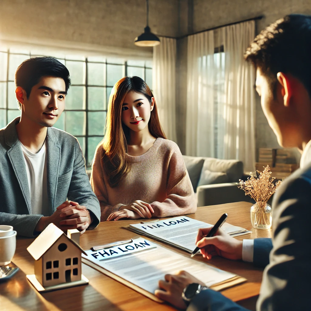 FHA 作为政府担保方的结构示意图